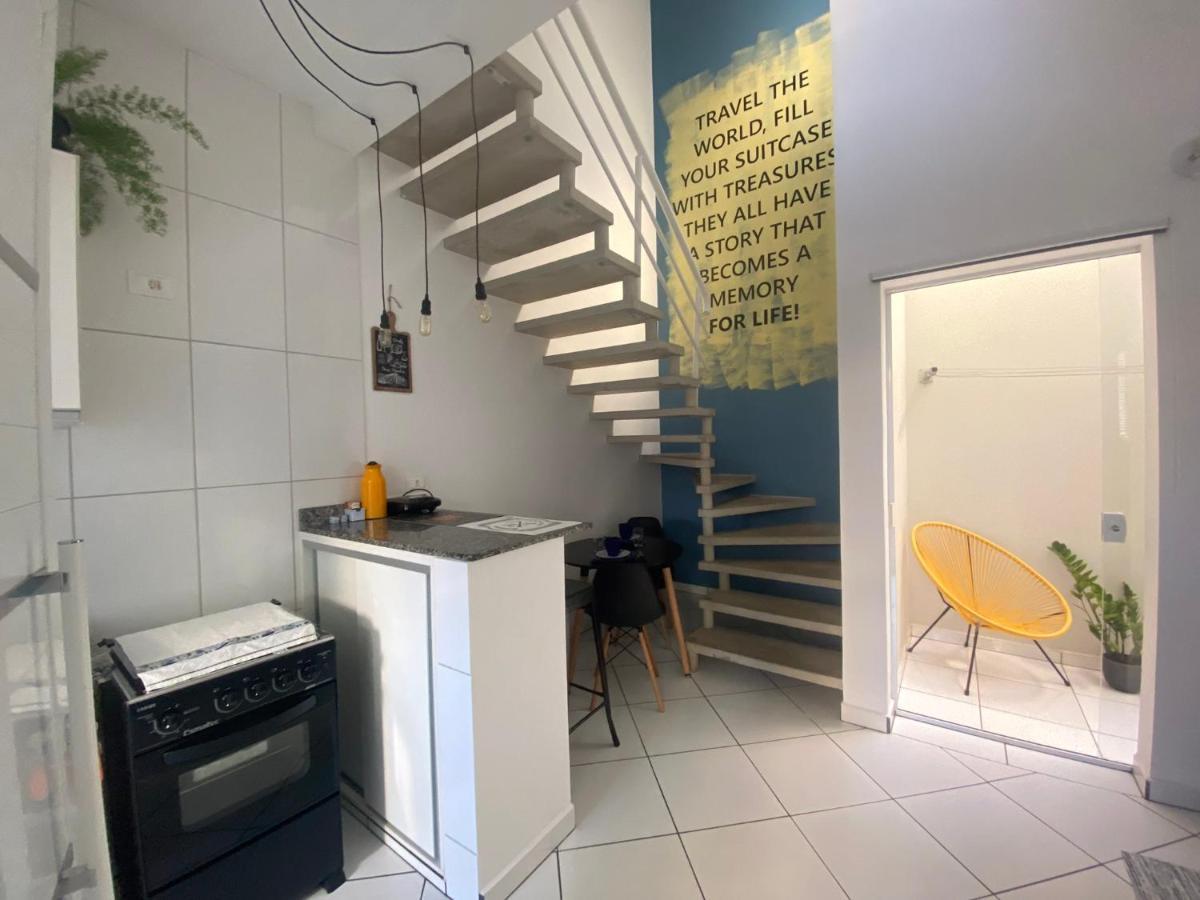 Loft Villa - Com Ar Condicionado No Centro Da Cidade Boituva Exteriör bild